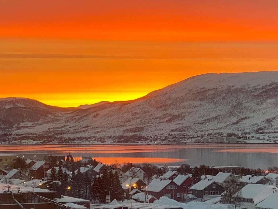 Aurora Apartment Very Close To Cable Car And Sherpatrappa Tromsø Kültér fotó